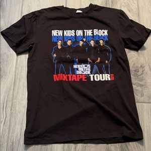 New Kids on the Block T-Shirt Black with Group
